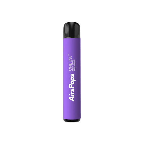 19mg AirsPops One Use Disposable Vape Device 800 Puffs - VAPE.CO.UK