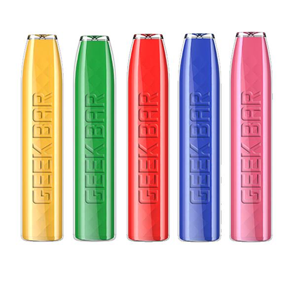 20mg Geekvape Geekbar Disposable 5 For £20 Vapecouk