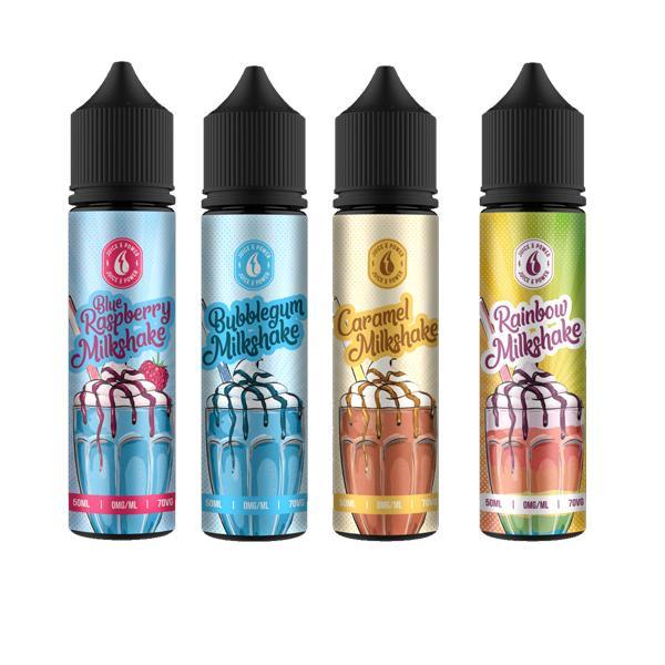 Juice N' Power Milkshake Range 50ml Shortfill 0mg (70VG/30PG) - VAPE.CO.UK