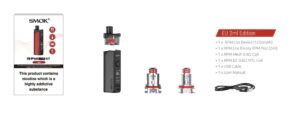 Smok RPM Lite kit: Whats in the box