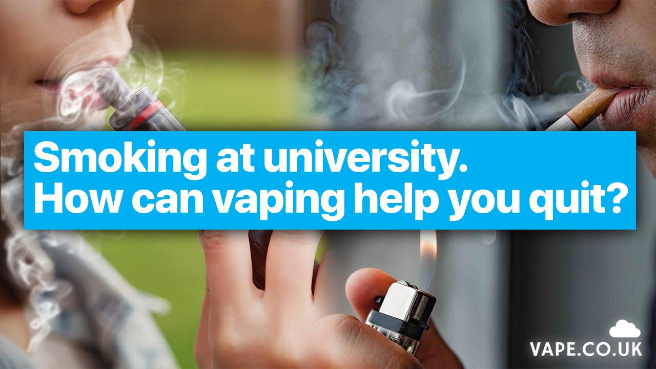 How can vaping help students quit smoking? | Article Preview | Vape.co.uk