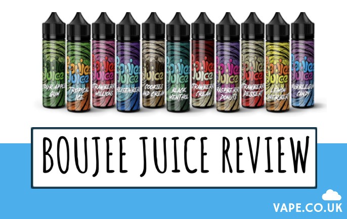 Boujee Juice 100ml E-liquid vape review Nic Salts