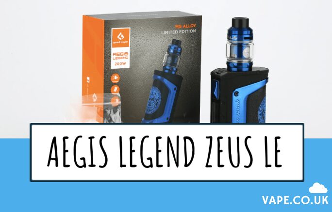 Geekvape Aegis Legend Zeus Limited edition vape kit review