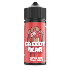 greedy bear 100ml shortfill e-liquid