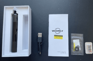 Uwell Whirl S starter kit whats in the box