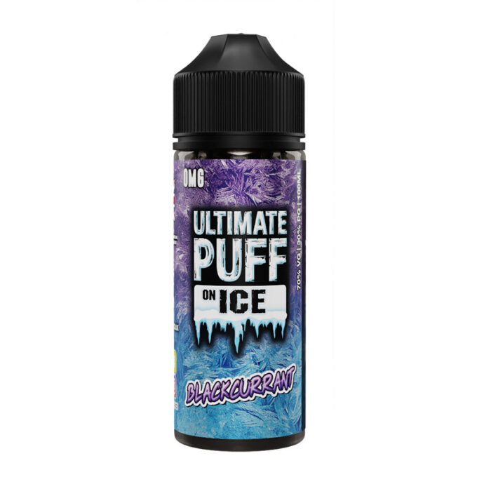 0mg Ultimate Puff On Ice 100ml Shortfill (70VG/30PG)