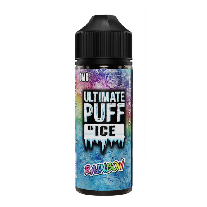 0mg Ultimate Puff On Ice 100ml Shortfill (70VG/30PG)