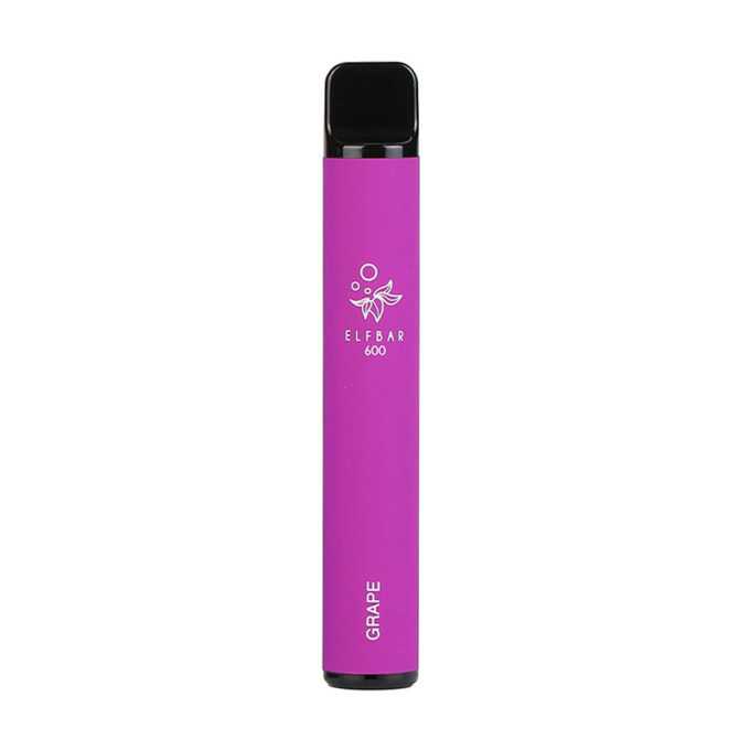 Elf Bar 20mg (2%) 600 Puffs Disposable Vape grape