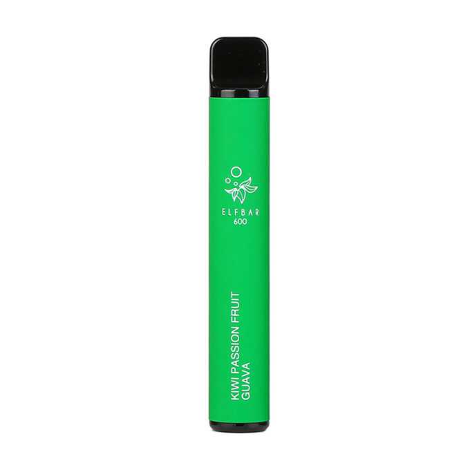 Elf Bar 20mg (2%) 600 Puffs Disposable Vape kiwi passionfruit