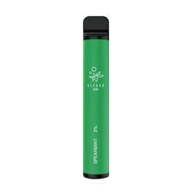 Elf Bar 20mg (2%) 600 Puffs Disposable Vape spearmint