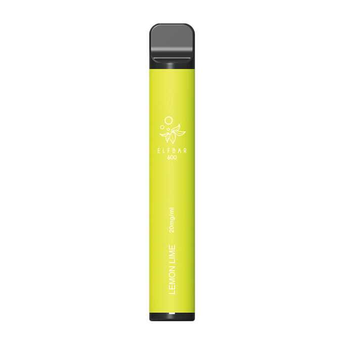 Elf Bar 20mg (2%) 600 Puffs Disposable Vape lemon lime