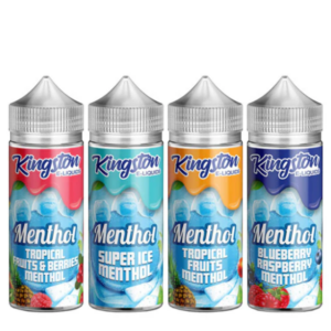0mg Kingston Menthol 120ml Shortfill (70VG_30PG)