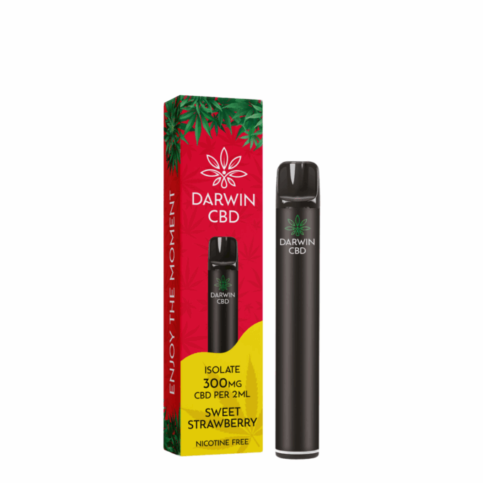 Darwin CBD 300mg sweet strawberry