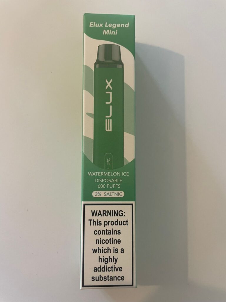 Elux Legend Mini Disposable Vape Kit Review - VAPE.CO.UK