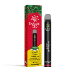 Darwin 300mg CBD disposable vape