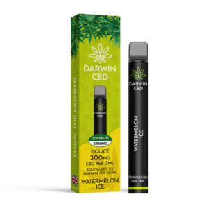 Darwin 300mg CBD Isolate Disposable Vape watermelon ice