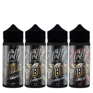0mg No Frills Collection Tobak 80ml Shortfill (80VG_20PG)