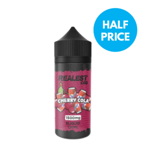 Realest CBD 1500mg Broad Spectrum CBD E-Liquid - Half Price