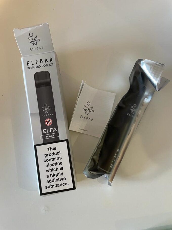 Elf Bar Elfa Vape Kit Review VAPE.CO.UK