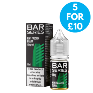 10mg (1%) Bar Series 10ml Nic Salts