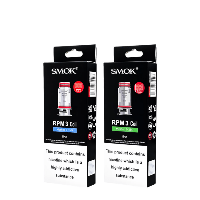 Smok RPM 3 Mesh Replacement Coils - 0.15Ω/0.23Ω