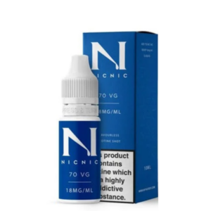 18mg Nic Nic Flavourless Vape Juice Nicotine Salt Shot 10ml (70VG_30PG)
