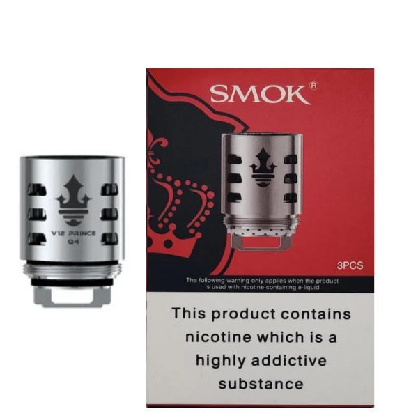 Smok V12 P-Tank Prince Q4 Coil - 0.4 Ohm - VAPE.CO.UK