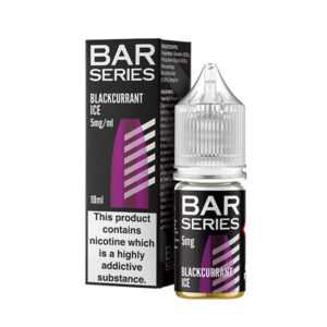 5mg (0.5%) Bar Series Nic Salt 10ml - Blackcurrant Ice