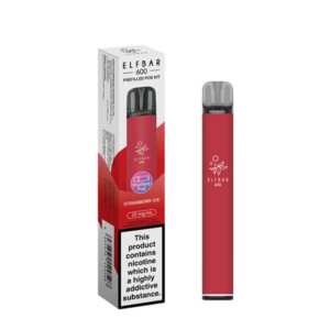 Elf Bar 600 Prefilled Pod Kit - Strawberry Ice