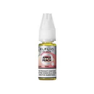 20mg (2%) ELFLIQ By Elf Bar 10ml Nic Salt apple peach