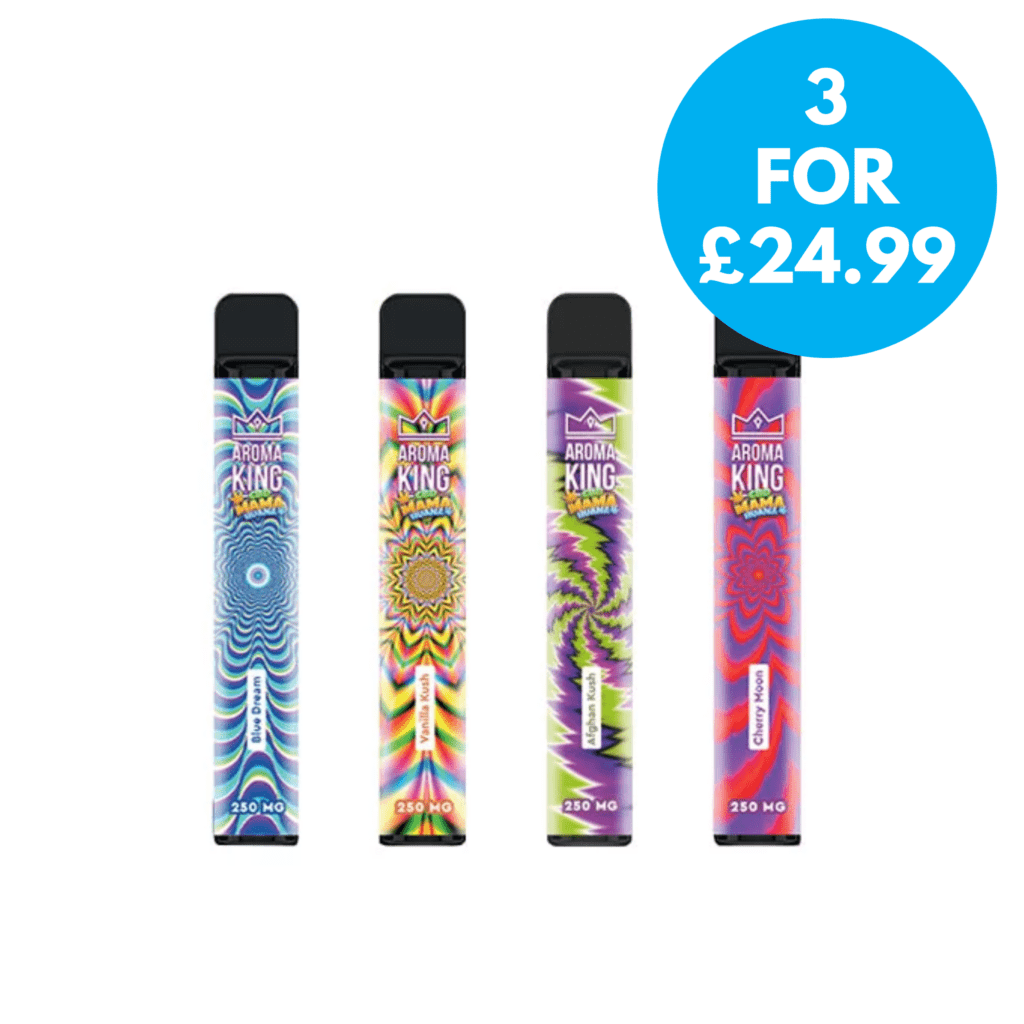 Aroma King Mama Huana 250mg CBD Disposable Vape 700 Puffs VAPE.CO.UK