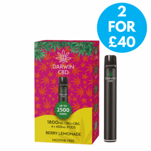 Darwin The Big One 1800mg CBD 2500 Puffs