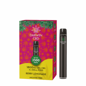 Darwin CBD 1800mg Berry Lemonade