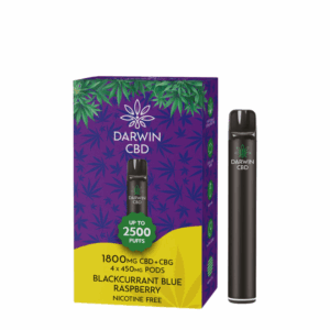 Darwin CBD 1800mg Blackcurrant Blue Raspberry