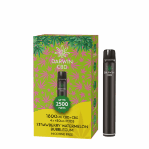 Darwin CBD 1800mg Strawberry Watermelom BGum