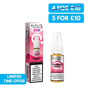 Elfliq 20mg Nic Salts - 5 For £10 Limited Time Offer