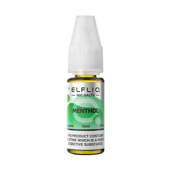 10mg (1%) ELFLIQ By Elf Bar 10ml Nic Salt menthol