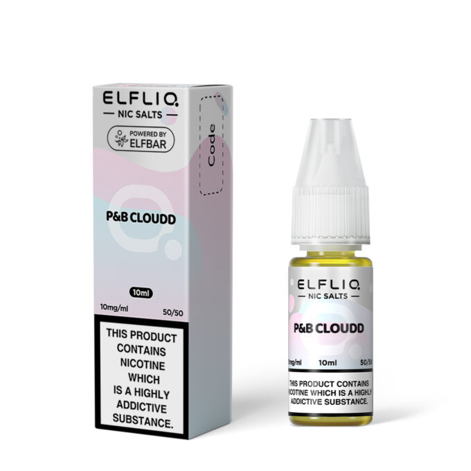 10mg (1%) ELFLIQ By Elf Bar 10ml Nic Salt p b cloudd