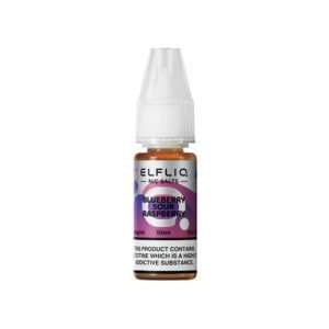 20mg (2%) ELFLIQ By Elf Bar 10ml Nic Salt blueberry sour raspberry