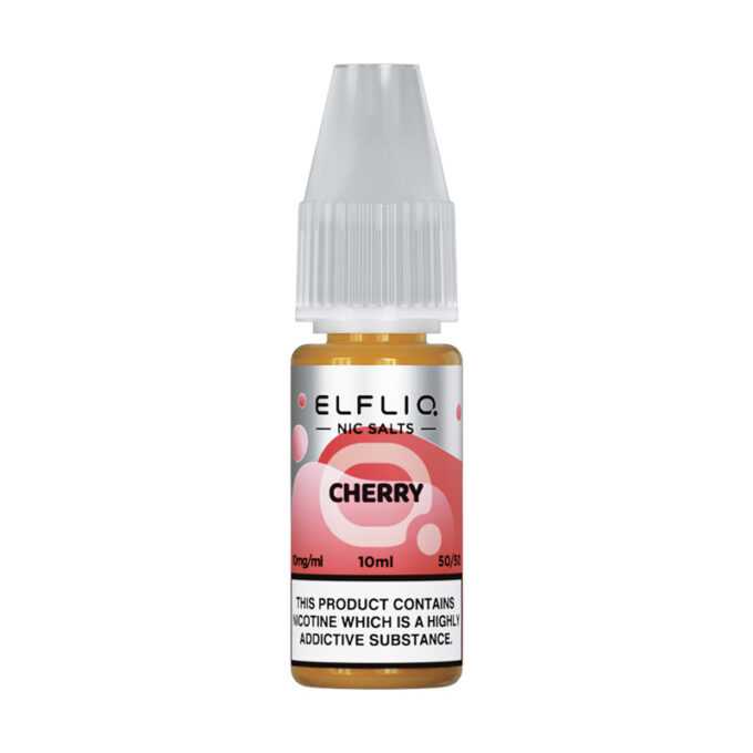 10mg (1%) ELFLIQ By Elf Bar 10ml Nic Salt cherry