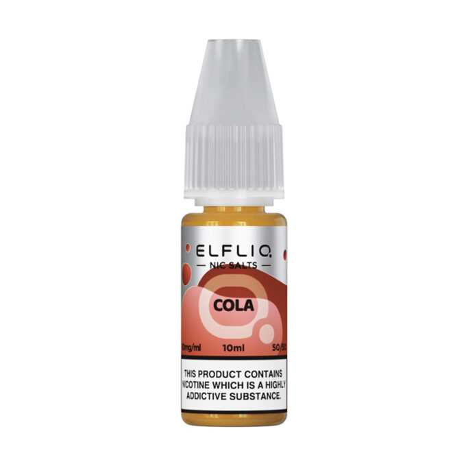 10mg (1%) ELFLIQ By Elf Bar 10ml Nic Salt cola