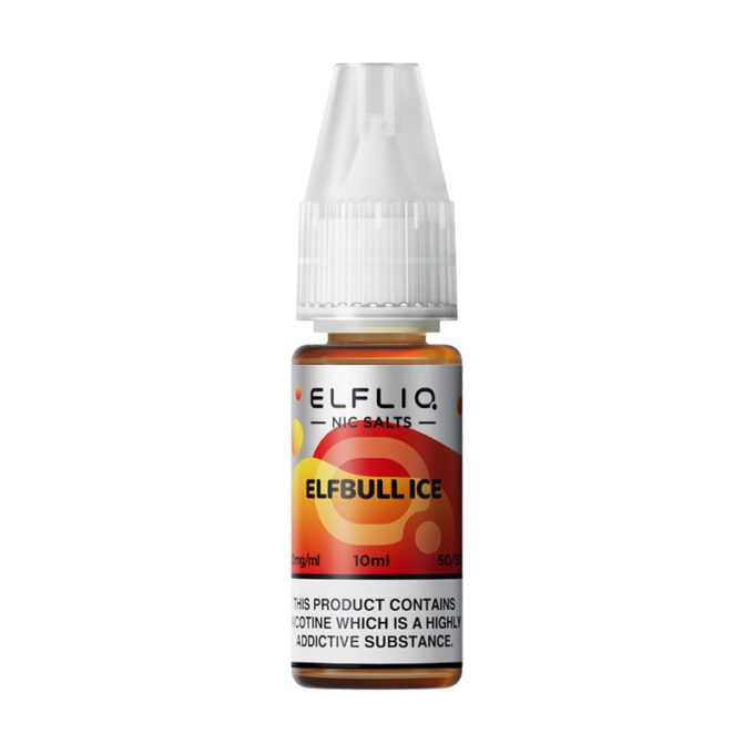 10mg (1%) ELFLIQ By Elf Bar 10ml Nic Salt elfbull ice