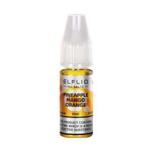 20mg (2%) ELFLIQ By Elf Bar 10ml Nic Salt pineapple mango orange