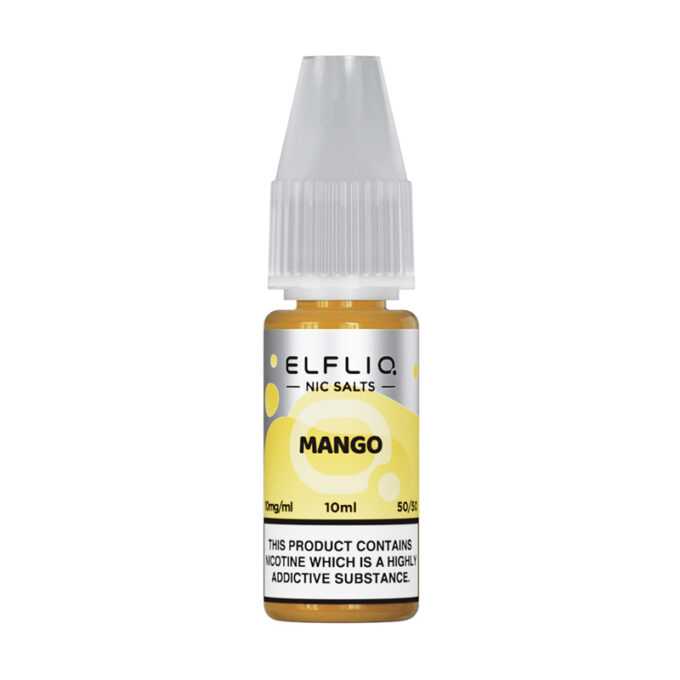 10mg (1%) ELFLIQ By Elf Bar 10ml Nic Salt mango