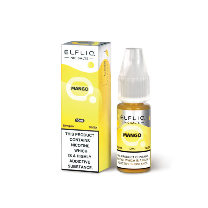 10mg (1%) ELFLIQ By Elf Bar 10ml Nic Salt mango