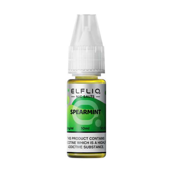 10mg (1%) ELFLIQ By Elf Bar 10ml Nic Salt spearmint