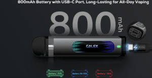FreeMax Galex Pod Kit battery