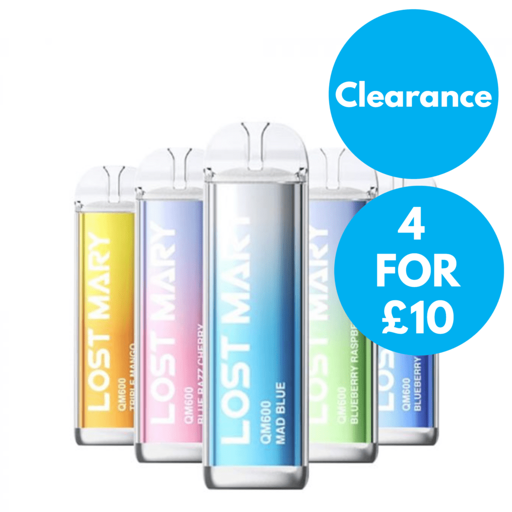 20mg ELF Bar Lost Mary QM600 CLEARANCE - 4 for 10 & FREE 24hr Delivery - VAPE.CO.UK 20mg ELF Bar Lost Mary QM600 CLEARANCE - 4 for 10 & FREE 24hr Delivery - VAPE.CO.UK