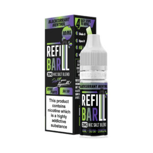 20mg Refill Bar Salts 10ml Nic Salts (50VG/50PG) - Blackcurrant Menthol