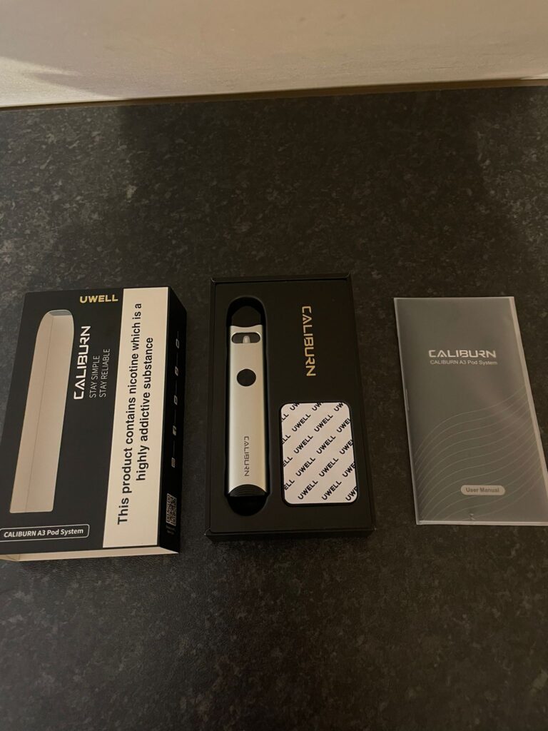 Uwell Caliburn A3 Pod Kit Review - VAPE.CO.UK